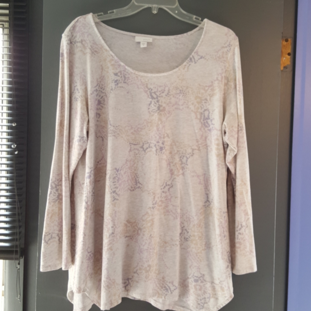 J. Jill dipped hem tunic